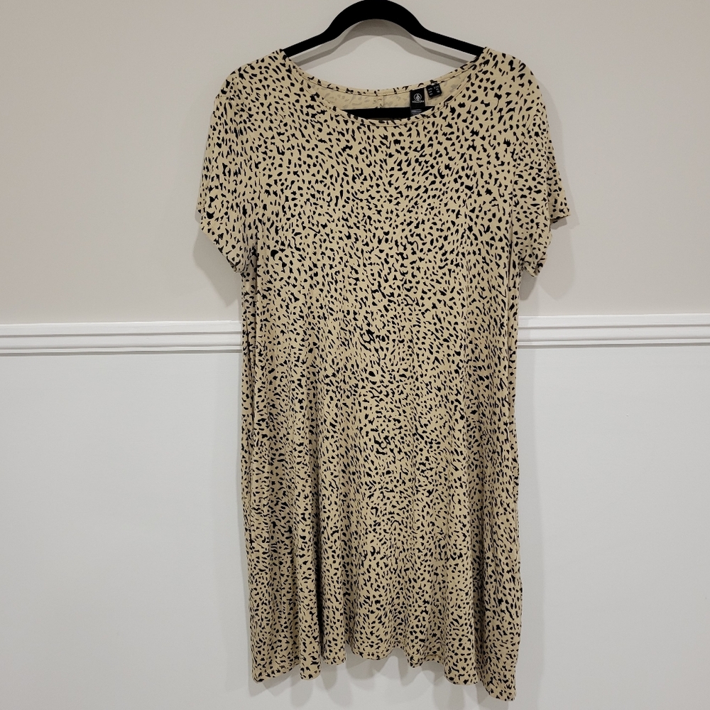 Volcom Leopard Print Mini Dress - Picture 3 of 9